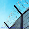 Powder Coated Prison Mesh Anti Climb Grille Fence High Security Fence.